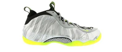 Nike Air Foamposite One Prm Silver Volt Camo Uk 11/us 12 Deadstock