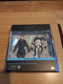 Star Wars Black Series: Anakin Skywalker & Clone Captain Rex 6'' Exclusive