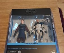 Star Wars Black Series: Anakin Skywalker & Clone Captain Rex 6'' Exclusive
