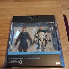 Star Wars Black Series: Anakin Skywalker & Clone Captain Rex 6'' Exclusive