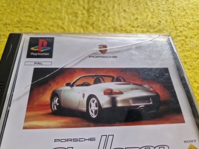 Porche Challenge PlayStation1 Ps1 PlayStation2 Ps2 games Original