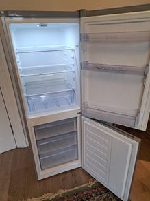 Fridge freezer- PRICE REDUCED Beko - Pristine -Can Deliver Locally
