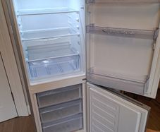 Fridge freezer- PRICE REDUCED Beko - Pristine -Can Deliver Locally