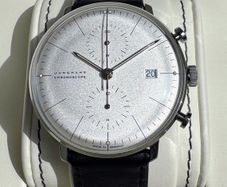 Junghans Max Bill Chronoscope Chronograph Watch