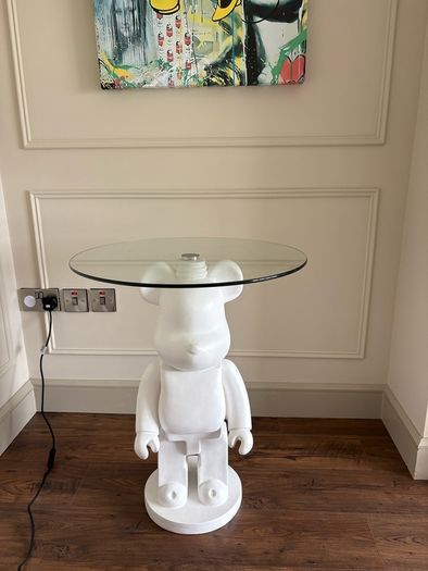 Bear brick side table