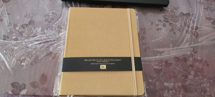 Robert Frederick PU Journal / Notebook in Gold