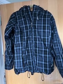 Blue and Black Thermal Winter/ Ski Jacket Size M