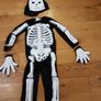 Skeleton CostumeAge 3-4 Image 2