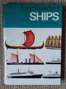 Vintage book by Enzo Angelucci 'Encyclopaedia of Ships'