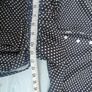 Vintage Betty Barclay Navy and cream polkadot midi dress Image 9