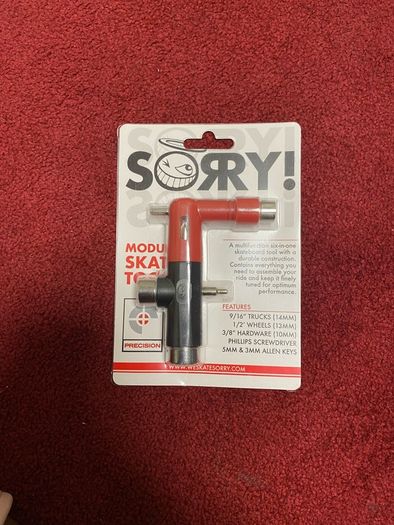 6-in-1 Skateboard T-tool