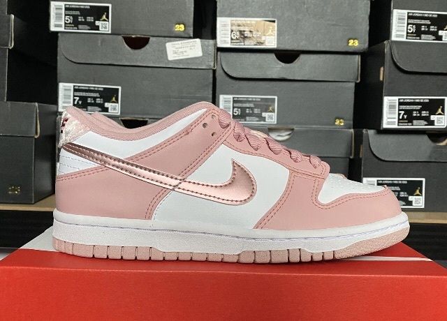 nike dunk pink velvet UK6, 6.5 Y, EU39