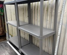 Market Traders carboot bag able shelves sold as one lot.