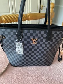 Large tote bags Black and grey