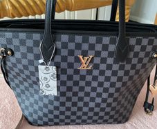 Large tote bags Black and grey
