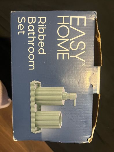 Brand New Easy Home Bathroom Set 3 Pieces