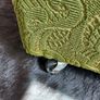 2 x Vintage Green Armchairs Image 6