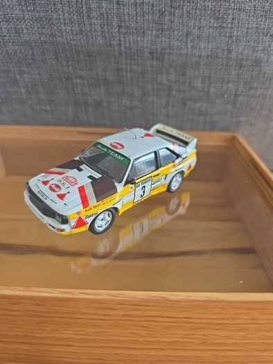 1:43 Audi Quattro Sport Diecast Rally Car -