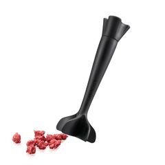 Brand New GEFU Whacker Manual Minced Meat Grinder Spatula Alternative - Black