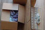 Moving Boxes &amp; Collection of Paper &amp; Bubble Wrap