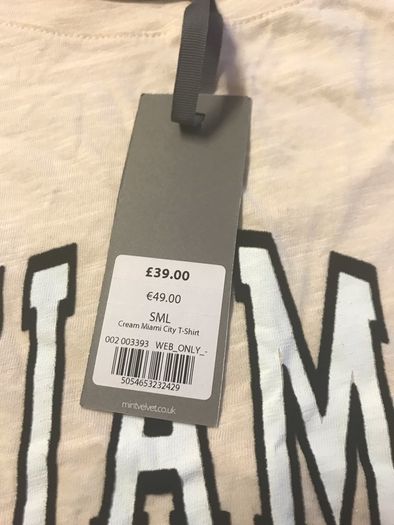 Ladies Tee Shirt new with Tags