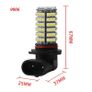 2x 120SMD 3528 White DC12V 12V Super Bright White Fog Lights H3 H4 H7 H8 H11 9005 9006 Car Bulb 3528 LED Headlight Fog Lamp Image 3