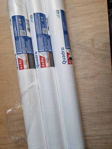 DC fix white woodgrain adhesive film