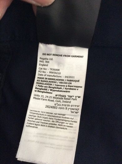Brand New. Regatta Mens Outdoor/ Workwear Trousers. Waist 34 Inches. Inside Leg 31 Inches. Collect In Dublin Or Via Post.