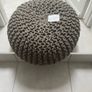 Grey Kaikoo pouffe-style ottoman foot rest (2) Image 2