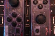 Custom Nintendo Switch Retro Clear Atomic Purple Joy-Cons