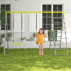4 in 1 Metal Garden Swing Set