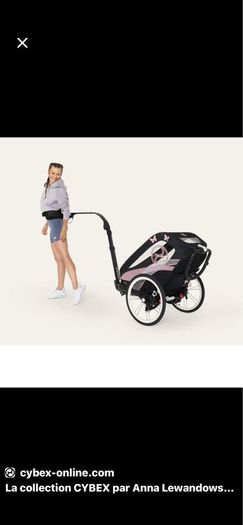 Bike trailer jogging stroller  Cybex x puma Zeno