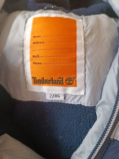 Baby boys toddler Timberland warm feather coat winter puffer jacket  in size 2