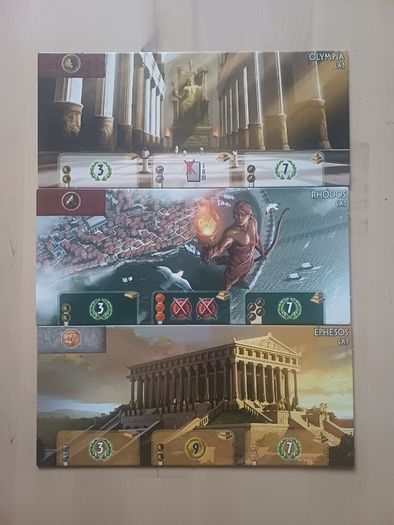 7 Wonders Card Drafting Family Board Game 1st Edition & Expansion 2010
