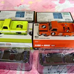 Mini Gt 1/64 Kaido House Chevrolet Silverado Dually X 2,khmg112 + Khmg090