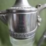 Vintage Glass and Silverplate Carafe/Claret Jug/Raimond Made in Italy Image 10