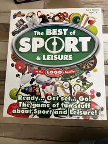 The best of sports and leisure logo game