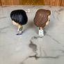 stranger things Mike and 11 Funko Pops with xxl Pull and Bear T shirt Image 6