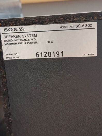 Sony LBT-D117 Compact HI-FI Stereo System  Speakers