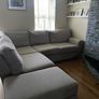 Corner sofa with footrest Image 2