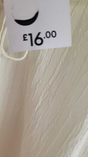 George ivory wide frill collar blouse Sz 12 - Bnwt Rrp 16 Sterling