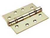 Handleit.ie Carlisle Hdbb4 102mm X76mm X3mm Grade 13 Double Ball Bearing Hinge - Price Includes 2 Hinges