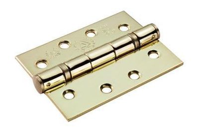 Handleit.ie Carlisle Hdbb4 102mm X76mm X3mm Grade 13 Double Ball Bearing Hinge - Price Includes 2 Hinges