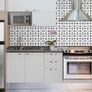 Sticky Back Plastic Self Adhesive Black and White Leaf Wallpaper 29X300cm Vinyl Wrap Stick Waterproof Film Roll for Kitchen Walls Cupboard Furniture Removable DIY Countertops Refurbished Stickers MULTIPLE SIZES AVAILABLE (FREE POSTAGE) Image 6