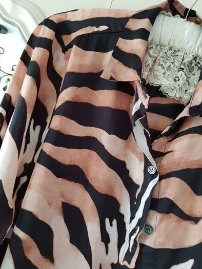 River Island Animal Print Shirt UK 8 - January Clearance