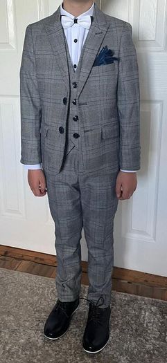 Boys Confirmation Suit with Shoes