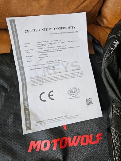 Motorcycle Protection Armour