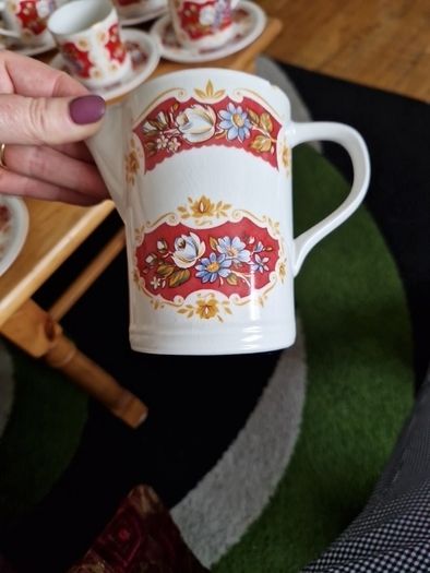 mid-century retro coffee set