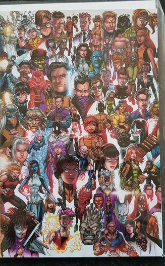 X-men comics every mutant ever connecting Variants