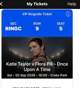 Sport Tickets